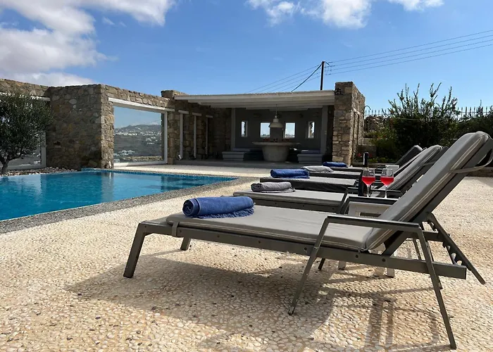 Sea View With Private Pool Ornos (Mykonos)